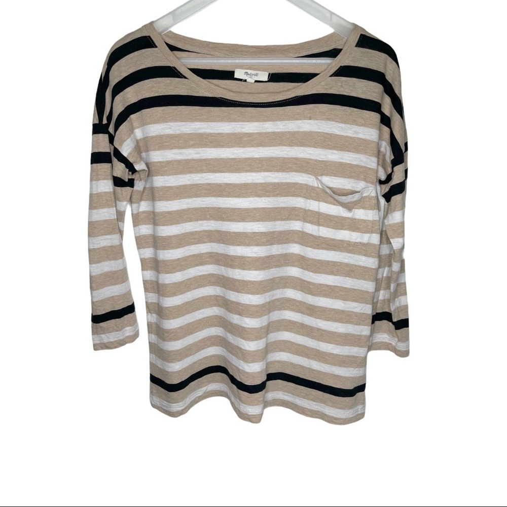 Madewell Stripe Dolman Shirt